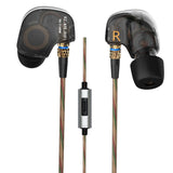 Original KZ ATE Professional Dynamic HiFi Stereo Bass Earphone Fone de Ouvido Kulaklik Auriculares Cuffie Casque with Microphone