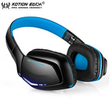KOTION EACH B3506 Wireless Bluetooth Headset Foldable Gaming Cuffie Stereo Headphone with Mic for Phone/PS4 Gamer Auriculares
