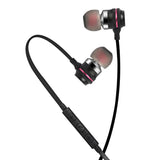 Binmer 2017 New Superior Quality Wired Metal In Earphone 3.5mm HiFi Stereo Bass Earphones With Mic Cuffie fone de ouvido Apr27