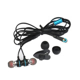 Binmer 2017 New Superior Quality Wired Metal In Earphone 3.5mm HiFi Stereo Bass Earphones With Mic Cuffie fone de ouvido Apr27