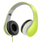Portable Foldable Casque Audio 3.5mm Wired Headphones Headband Headset Gamer Handsfree With Mic Stereo Cuffie Fone de ouvido