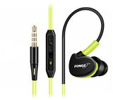 Sport Cuffie Auricolari Impermeabili Esecuzione Sweatproof Stereo Bass Musica Auricolare Con Microfono Per Tutto Il Telefono Mob