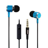 3.5MM Wired Earphones Headset Microphone cuffie casque audio best headphones for ios & android smartphone tablet, laptop devices